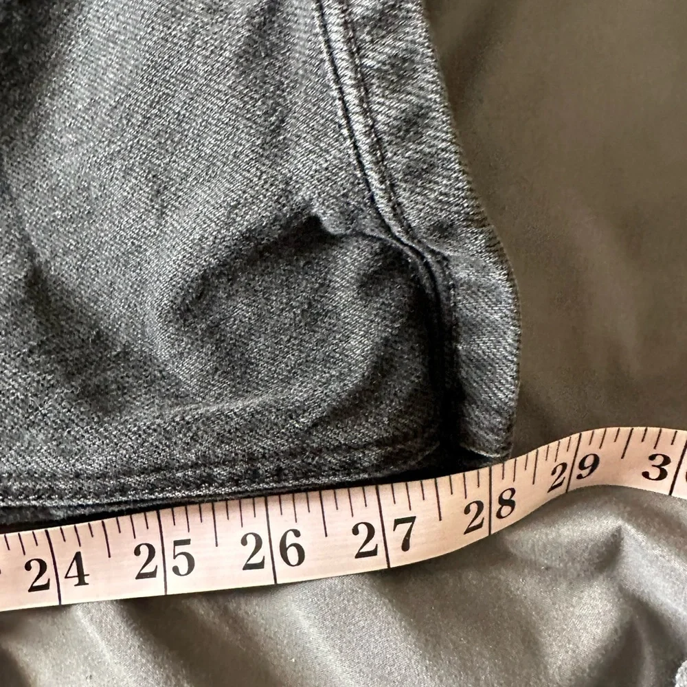 Reformation Jeans Denim Black Cindy Bootleg Jean in Erie Wash size 24 EUC - Picture 10 of 10